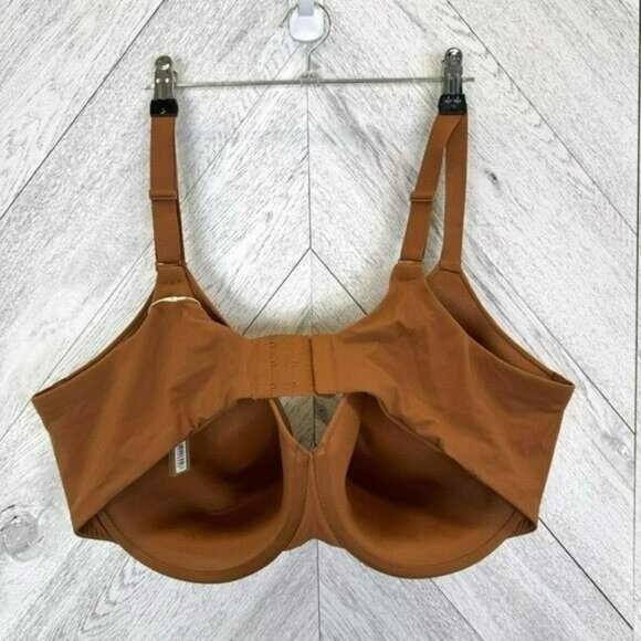 SKIMS Everybody T-Shirt Demi Bra Size 44DD Bronze Underwire BR-UWR-2294 NWT NEW - Picture 2 of 4